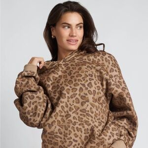 Comfrt Leopard Print Hoodie